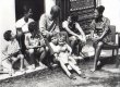 Nnou, Andre et les petits enfants Aot 1974, Sengouagnet 